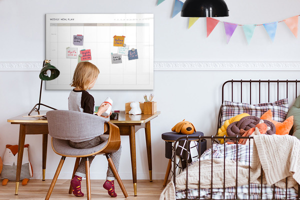 Schreib magnettafel Speiseplan für die ganze Woche