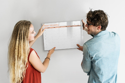 Schreib magnettafel Wöchentliches Ernährungstagebuch und Notizen