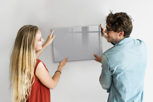 Magnettafel zum schreiben Eine praktische Tafel für Notizen und Fotos