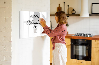 Schreib magnettafel Outdoor-Abenteuer