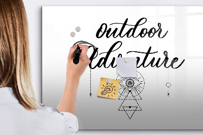 Schreib magnettafel Outdoor-Abenteuer