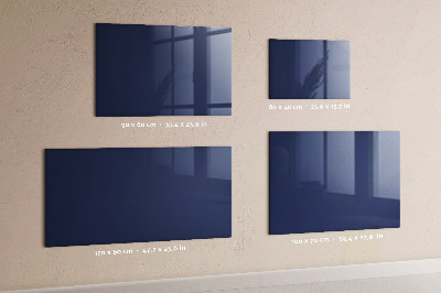Magnetwand Marineblaue Farbe