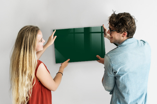 Magnettafel Farbe: Flaschengrün