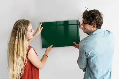 Magnettafel Farbe: Flaschengrün