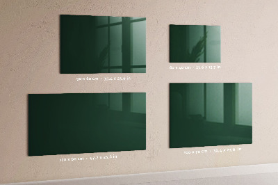 Magnettafel Farbe: Flaschengrün
