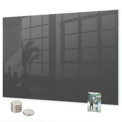 Magnetwand Grau