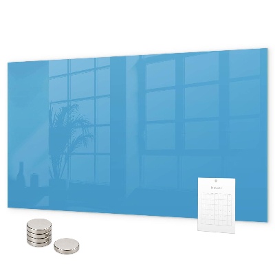 Magnettafel Blaue Farbe