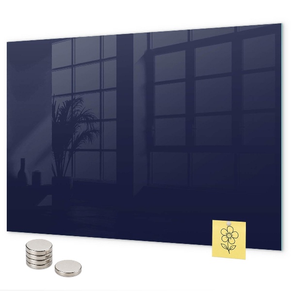 Magnettafel Farbe: Dunkelmarineblau
