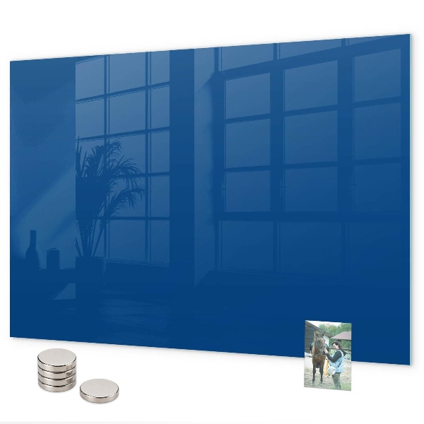 Magnetwand Blaue Farbe
