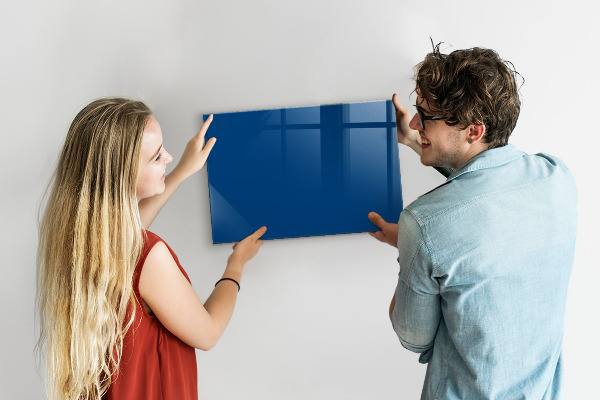 Magnetwand Blaue Farbe