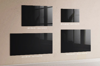 Magnetwand Schwarze Farbe