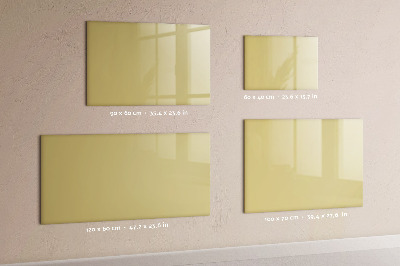 Magnettafel Cremefarben
