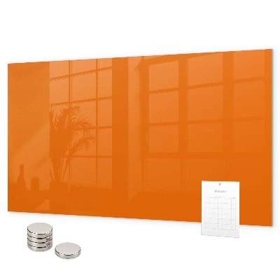 Magnettafel Orange Farbe