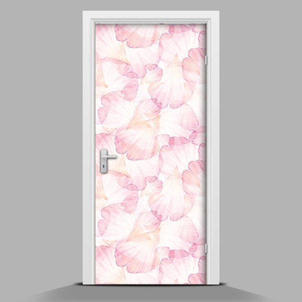 Tür Folie Zarte Blütenblätter