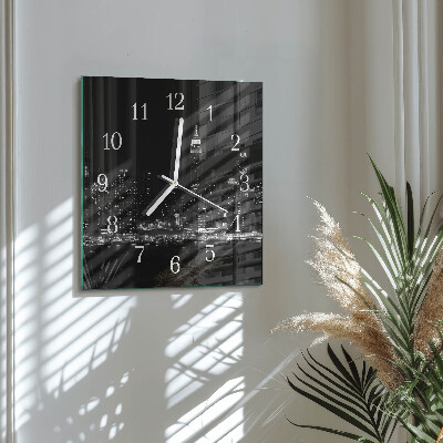 Wanduhr quadratisch Horizont