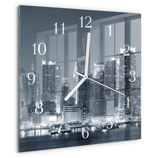 Wanduhr quadratisch Horizont