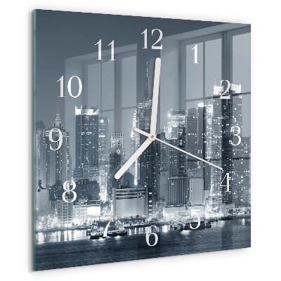 Wanduhr quadratisch Horizont