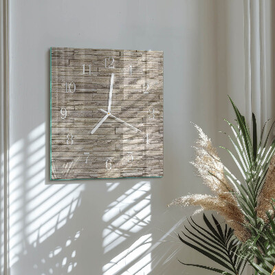 Wanduhr quadratisch Wand