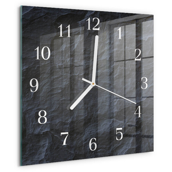 Wanduhr quadratisch Hintergrund
