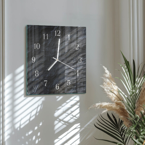 Wanduhr quadratisch Hintergrund