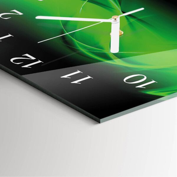Wanduhr quadratisch Abstraktion