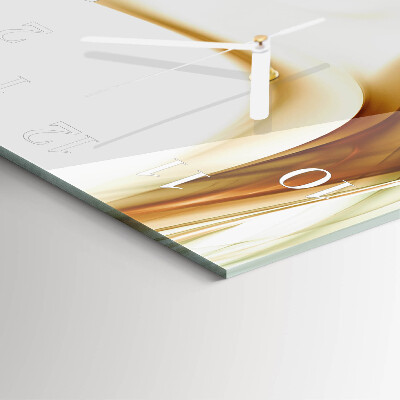 Wanduhr quadratisch Abstraktion