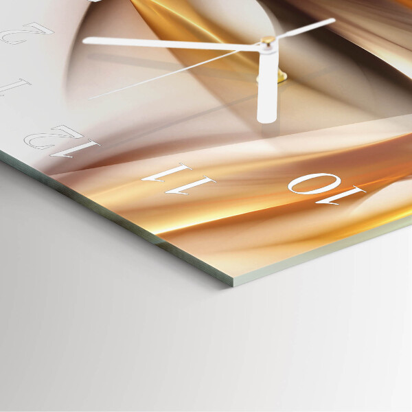 Wanduhr quadratisch Abstraktion
