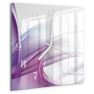 Wanduhr quadratisch Abstraktion