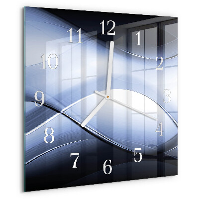 Wanduhr quadratisch Abstraktion