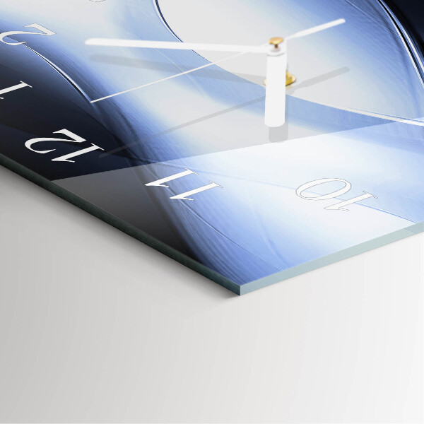 Wanduhr quadratisch Abstraktion