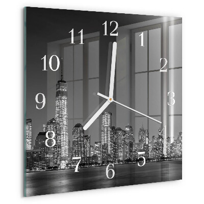 Wanduhr quadratisch Horizont