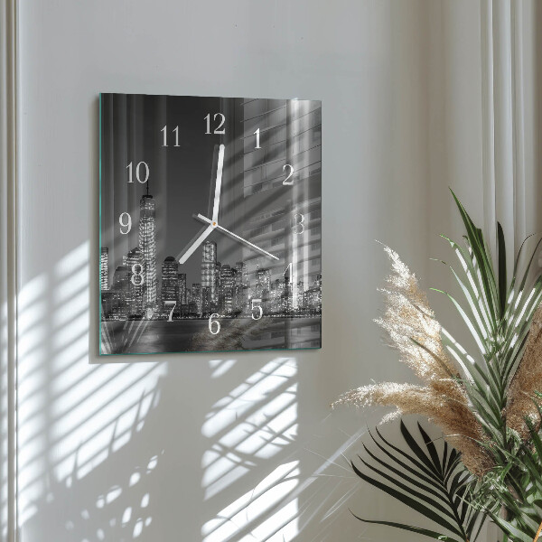 Wanduhr quadratisch Horizont