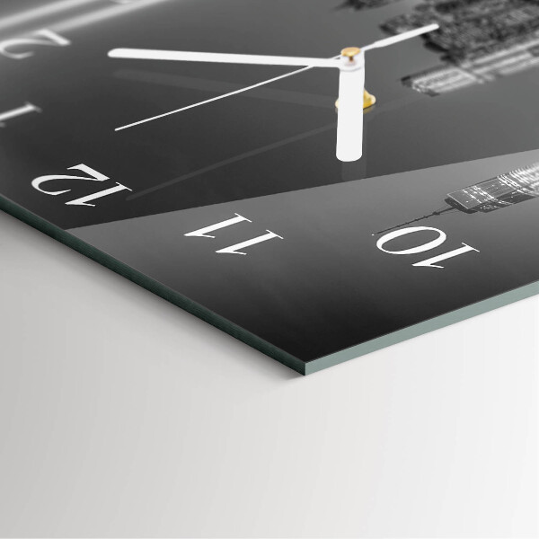 Wanduhr quadratisch Horizont