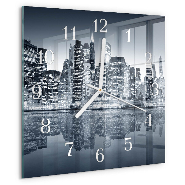 Wanduhr quadratisch Horizont