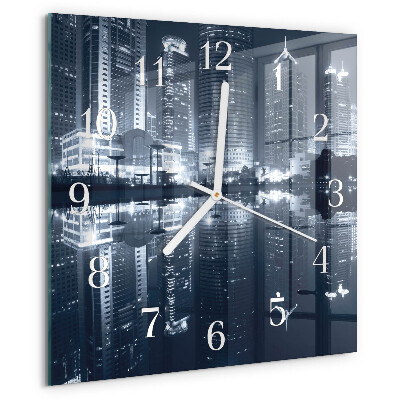 Wanduhr quadratisch Horizont