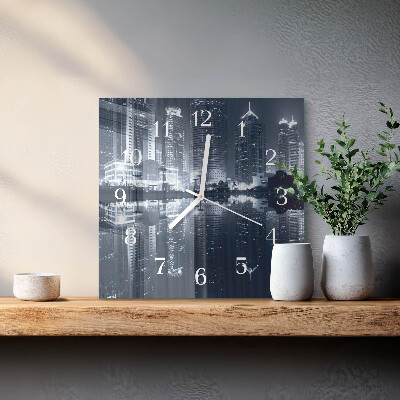 Wanduhr quadratisch Horizont