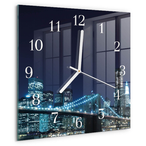 Wanduhr quadratisch Horizont