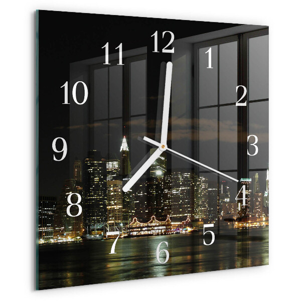Wanduhr quadratisch Horizont
