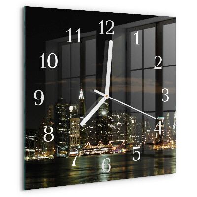 Wanduhr quadratisch Horizont