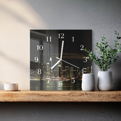 Wanduhr quadratisch Horizont