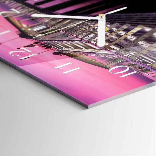Wanduhr quadratisch Pier