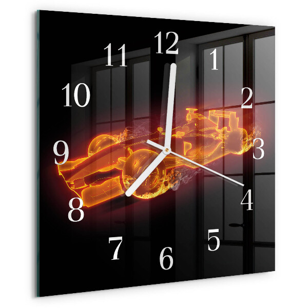 Wanduhr quadratisch Schrott