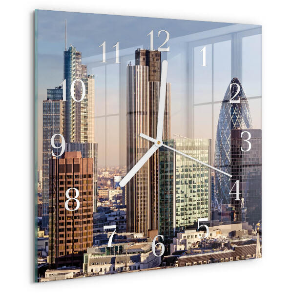 Wanduhr quadratisch Horizont
