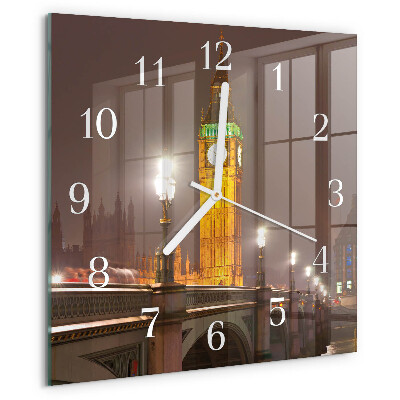 Wanduhr quadratisch Big Ben