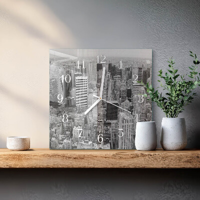 Wanduhr quadratisch Horizont