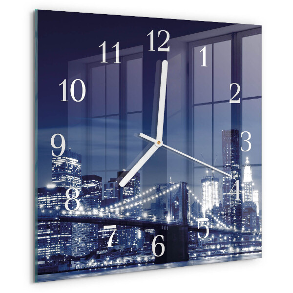 Wanduhr quadratisch Horizont