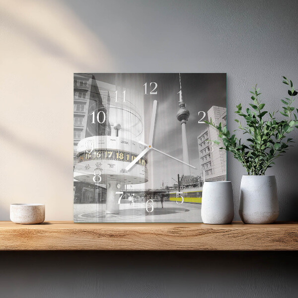 Wanduhr quadratisch Berlin