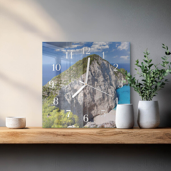 Wanduhr quadratisch Cliff