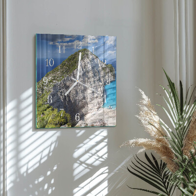 Wanduhr quadratisch Cliff