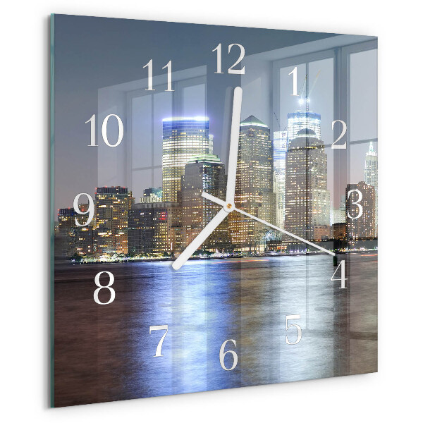 Wanduhr quadratisch Horizont